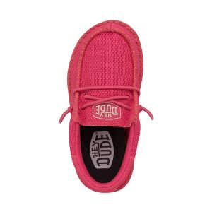 wally toddler funk mono electric pink