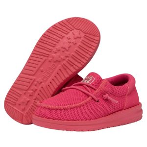 wally toddler funk mono electric pink