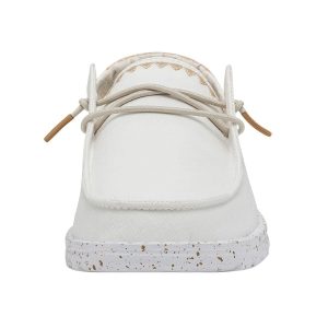 wendy chambray woven white sand