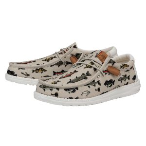 wally fish lure white