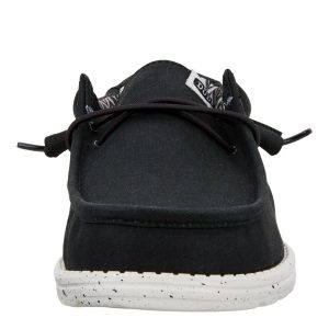 wally stretch canvas black/white