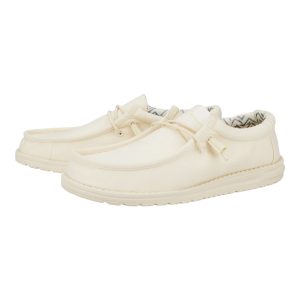 wally stretch canvas stone white