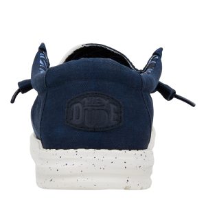 wally stretch canvas navy