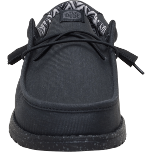 wally stretch canvas black/black