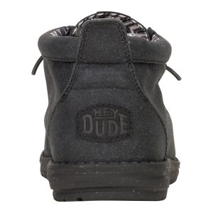 wally mid stretch canvas black/black