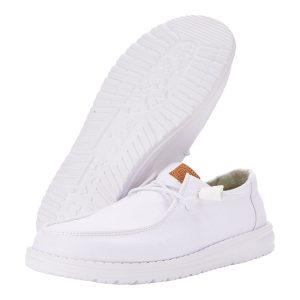 wendy stretch canvas white