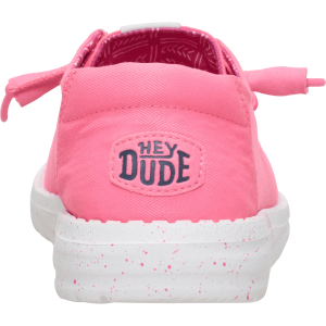 wendy stretch canvas neon pink