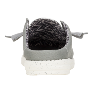 wally slip stretch canvas grey