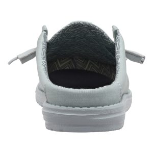 wally slip stretch canvas puritan grey