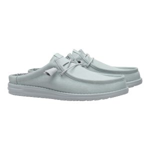 wally slip stretch canvas puritan grey