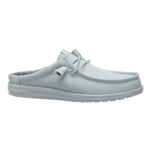 wally slip stretch canvas puritan grey