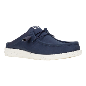 wally slip stretch canvas navy