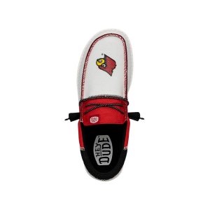 men's wally tri louisville cardinals louisville red/black