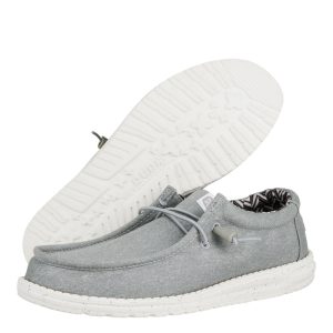 wally stretch canvas wide light grey