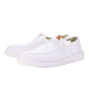 wendy stretch canvas wide white