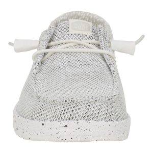 wendy stretch sox wide stone white