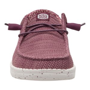 wendy stretch sox burgundy