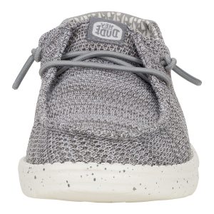 wally youth stretch mesh grey