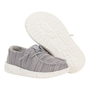 wally toddler stretch sox grey