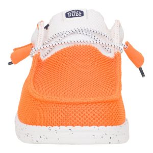 wally tri varsity mesh orange/white