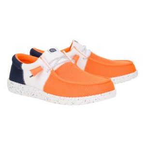 wally tri varsity mesh orange/white