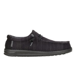 wally stretch sox wide black