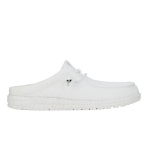 wally slip stretch sox white