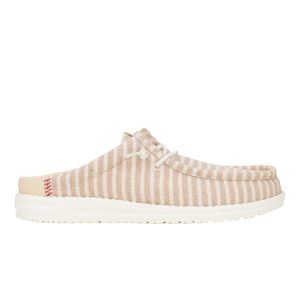wally slip resort tan/white