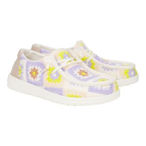 wendy cottage crochet egret/lavender/multi