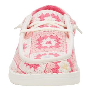 wendy cottage crochet coral/ballerina pink