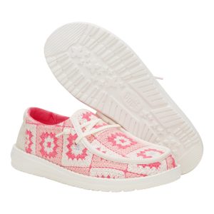 wendy cottage crochet coral/ballerina pink