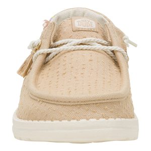 wendy perf canvas irish cream