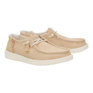 wendy perf canvas irish cream