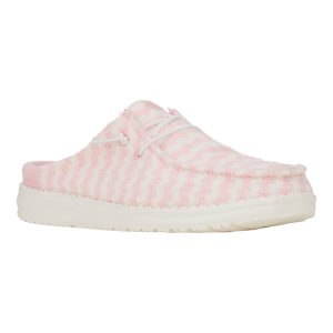wendy slip terry stripe stripe pink/white