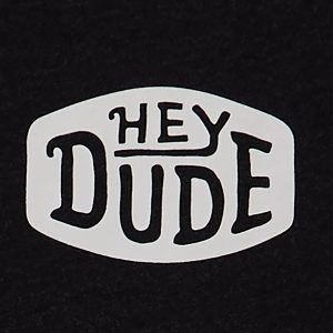 heydude buckle tee black