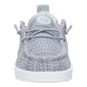 lildude slip on core grey/white