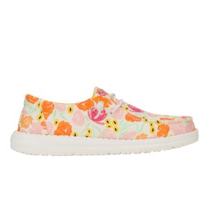 wendy watercolor florals multi/petal pink