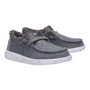 wendy youth wool cozy charcoal