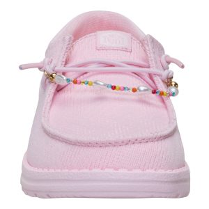 wendy funk mesh shoelry light pink