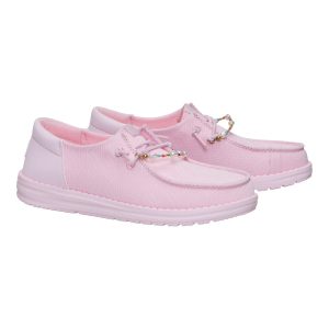 wendy funk mesh shoelry light pink