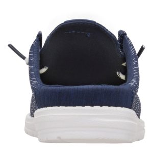 wally slip jersey jacquard navy blazer/white