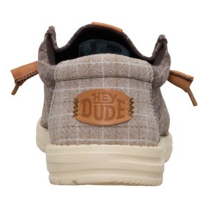 wally plaid corduroy mole brown/multi