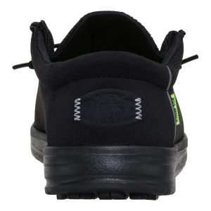 wally work comp toe black/black