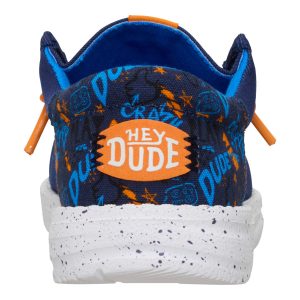 wally funk youth game on navy/multi