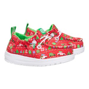 lildude holiday sweater red/green