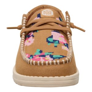 wendy cross stitch tan/multi