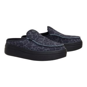 austin lift suede animal black leopard