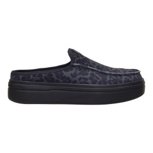 austin lift suede animal black leopard