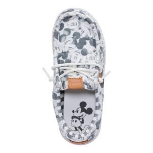 disney mickey mouse print wally youth grey/multi
