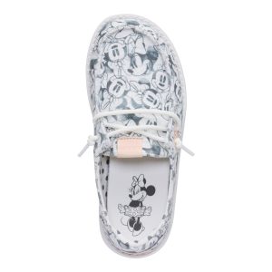 disney minnie mouse print wendy youth grey multi